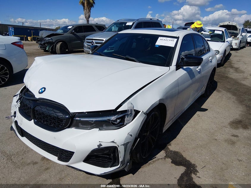 Vin: 3mw5u7j09n8c60358, lot: 46942765, bmw m340i 20222