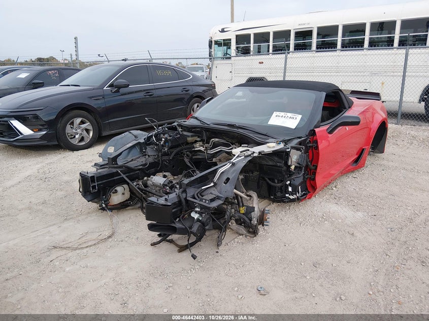 Vin: 1g1yu3d66g5608862, lot: 46942769, chevrolet corvette z06 20162