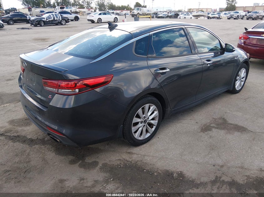 Vin: 5xxgt4l30jg204140, lot: 46942807, kia optima s 20184