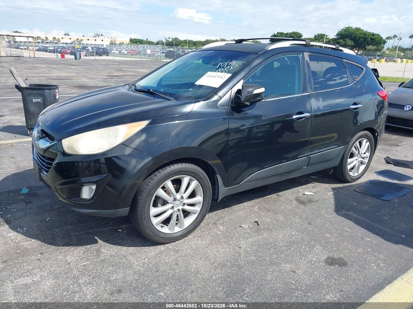 2011 Hyundai Tucson Limited, Удар сзади, IAAI, VIN KM8JU3AC3BU240606 — фото 2