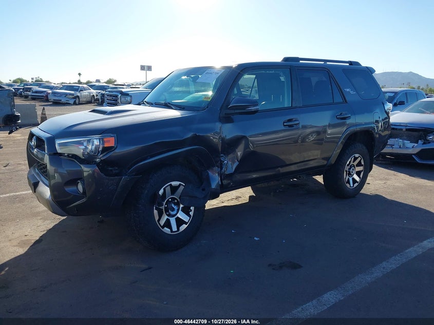 Vin: jtebu5jr9k5701080, lot: 46943075, toyota 4runner trd off road premium 20192