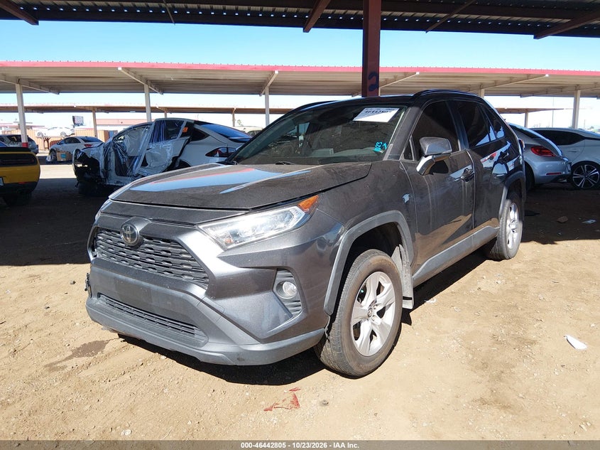 2019 Toyota Rav4 Xle, Правый бок, IAAI, VIN JTMW1RFV0KD028035 — фото 2