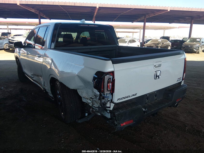 Vin: 5fpyk3f10mb026580, lot: 46943182, honda ridgeline awd sport 20213