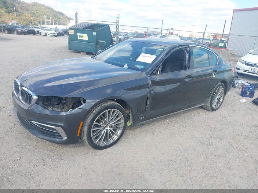 2020 BMW 540I xDrive, Left Side, IAAI, VIN WBAJS3C0XLCD78390 — photo 2