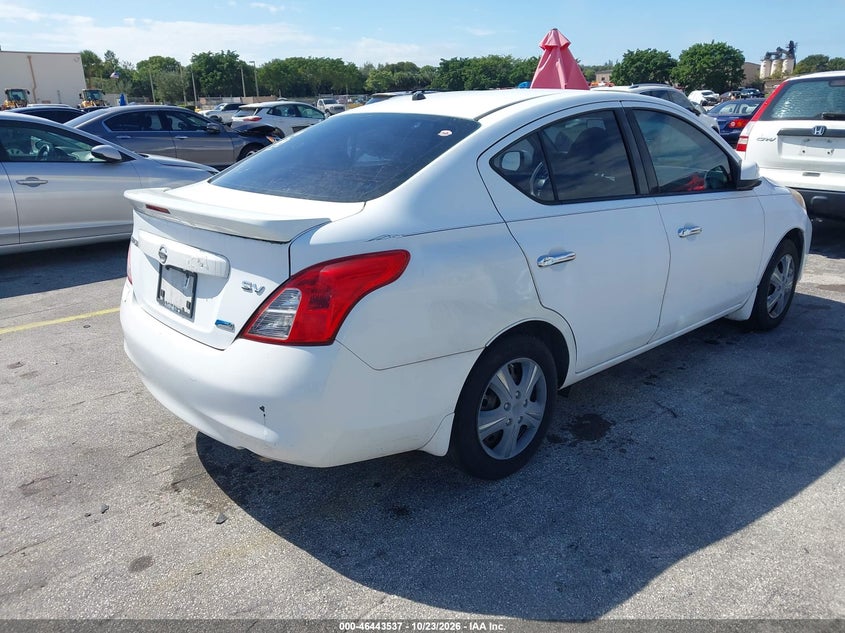 Vin: 3n1cn7ap6el828862, lot: 46943913, nissan versa 1.6 sv 20144