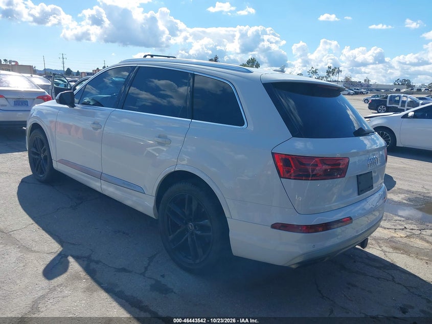 Vin: wa1vaaf72hd018947, lot: 46943918, audi q7 3.0t premium 20173