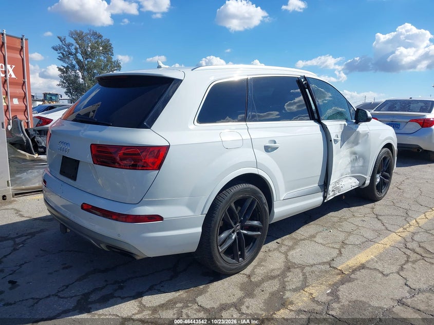 Vin: wa1vaaf72hd018947, lot: 46943918, audi q7 3.0t premium 20174