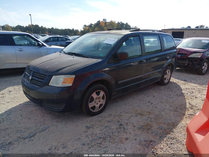 2008 Dodge Grand Caravan Se, Обычный износ, IAAI, VIN 1D8HN44HX8B144250 — фото 2
