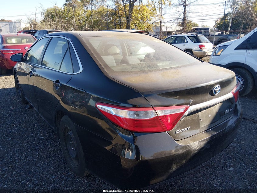 Vin: 4t1bd1fkxfu156104, lot: 46944324, toyota camry hybrid le 20153