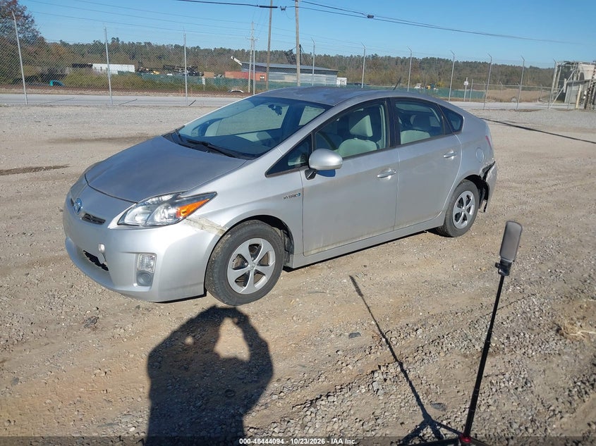 2010 Toyota Prius Iii, Звичайний знос, IAAI, VIN JTDKN3DU7A0035080 — фото 2