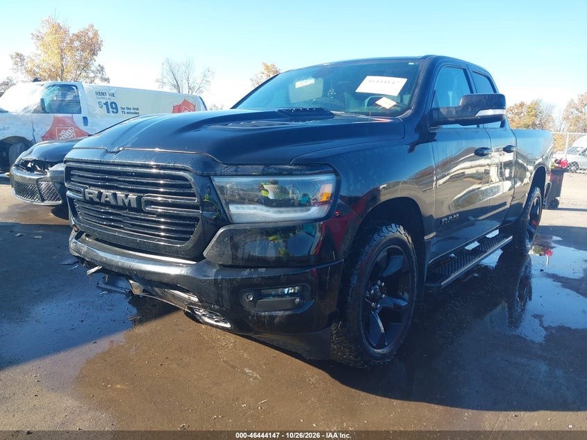 Vin: 1c6srfetxkn780493, lot: 46944523, ram 1500 sport/rebel 20192