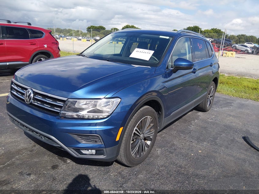 2019 Volkswagen Tiguan 2.0T Se/2.0T Sel/2.0T Sel R-Line/2.0T Sel R-Line Black, Right Front, IAAI, VIN 3VV3B7AXXKM080145 — photo 2