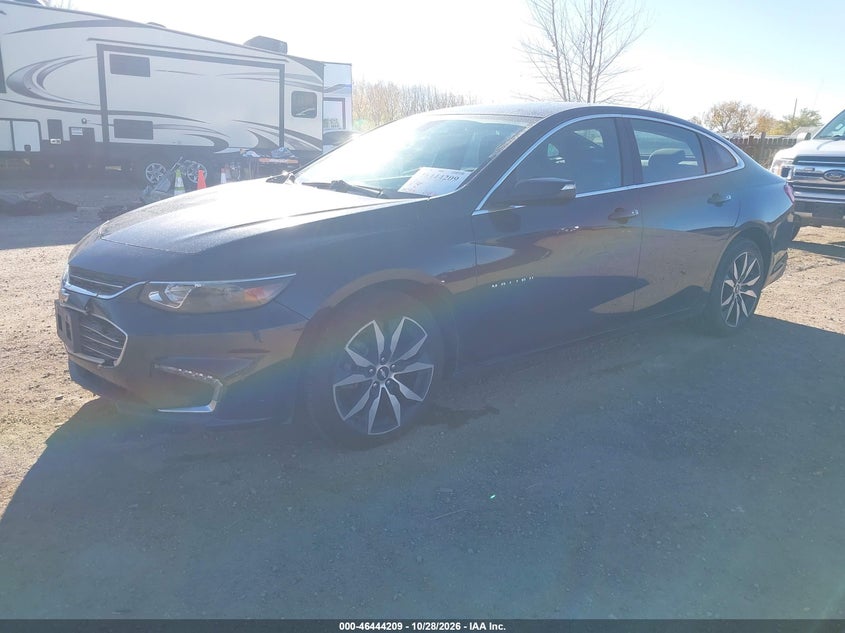 Vin: 1g1ze5st6hf286709, lot: 46944585, chevrolet malibu 1lt 20172
