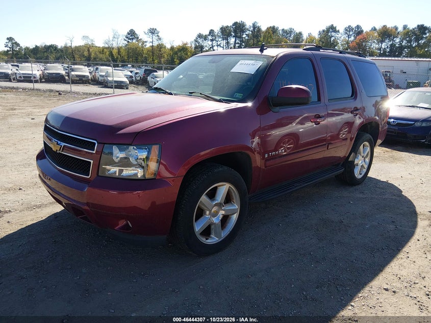 2007 Chevrolet Tahoe Lt, Звичайний знос, IAAI, VIN 1GNFC13017J343348 — фото 2