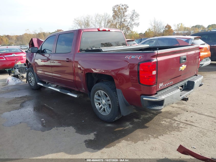 Vin: 3gcukrec5fg438813, lot: 46944751, chevrolet silverado 1500 1lt 20153