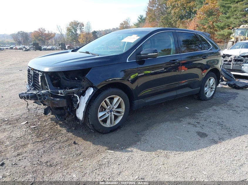 Vin: 2fmpk4j98hbc16813, lot: 46944943, ford edge sel 20172