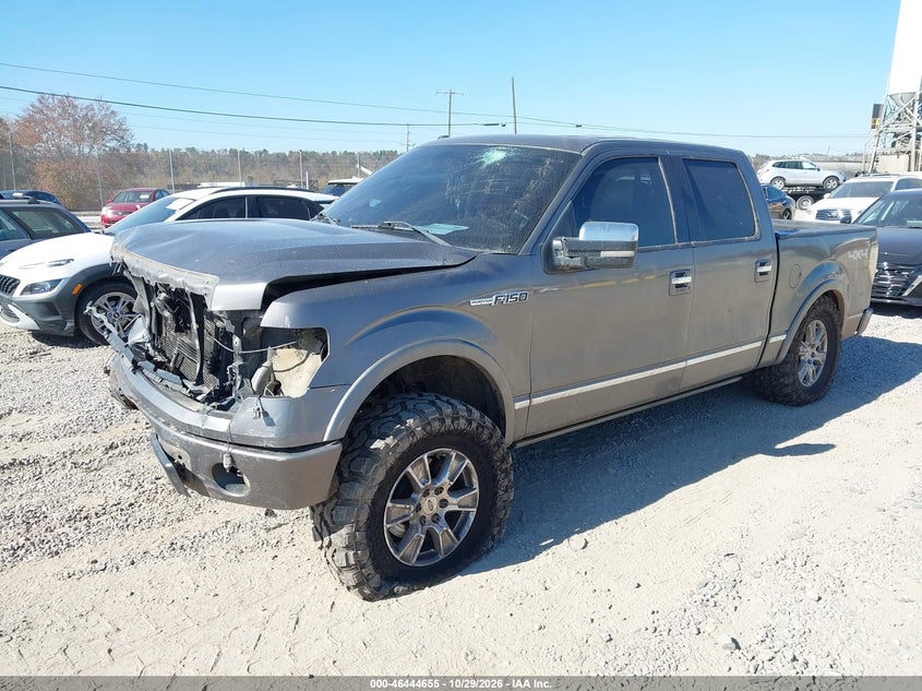 2013 Ford F-150 Platinum, Неизвестно, IAAI, VIN 1FTFW1EF7DFC00064 — фото 2