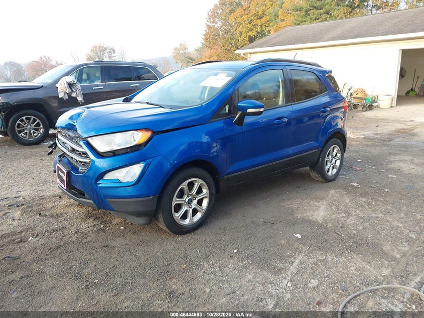 Vin: maj3s2gexlc320035, lot: 46945059, ford ecosport se 20202
