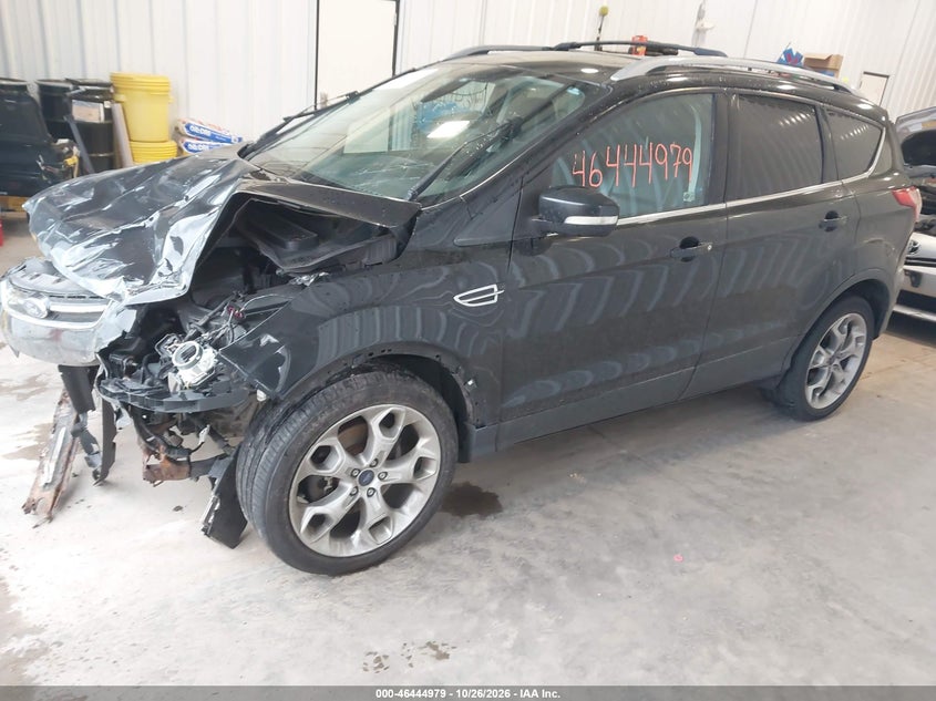 Vin: 1fmcu9j96fua84437, lot: 46945355, ford escape titanium 20152