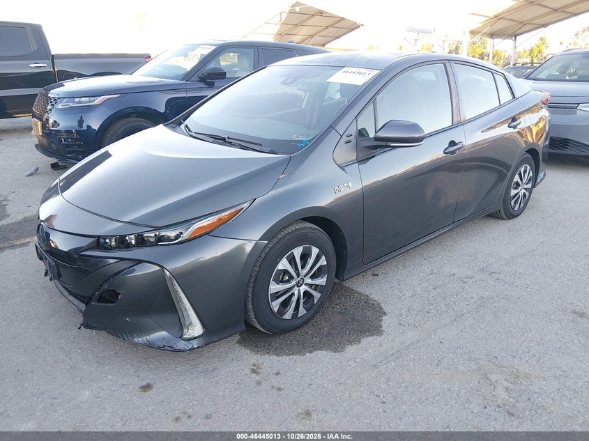 Vin: jtdkamfp9m3186191, lot: 46945389, toyota prius prime le 20212
