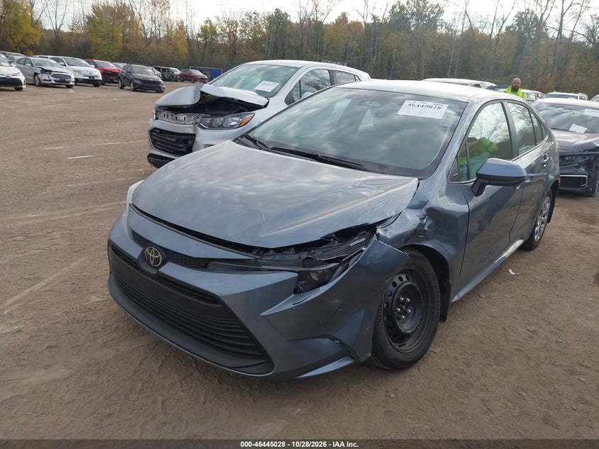 Vin: 5yfb4mde1tp425957, lot: 46945404, toyota corolla le 20262