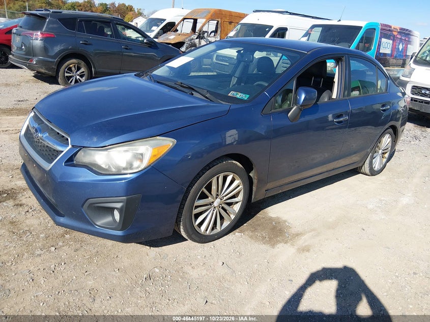 Vin: jf1gjah68dh022917, lot: 46945573, subaru impreza 2.0i limited 20132