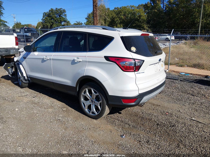 Vin: 1fmcu0jd1hue12589, lot: 46945657, ford escape titanium 20173