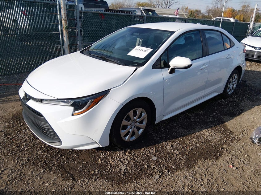 Vin: 5yfb4mde8rp121453, lot: 46945663, toyota corolla le 20242