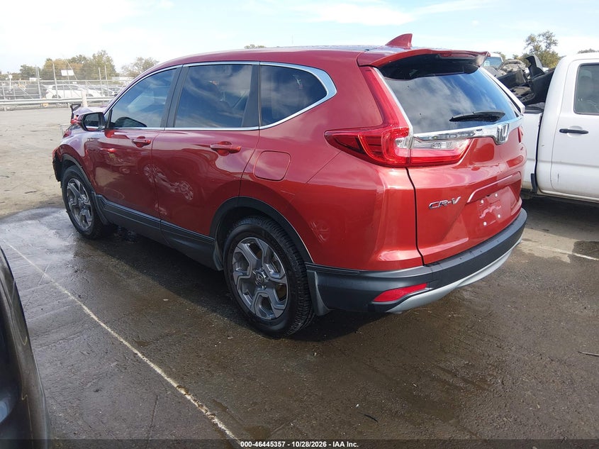Vin: 2hkrw1h80jh500993, lot: 46945733, honda cr-v ex-l/ex-l navi 20183