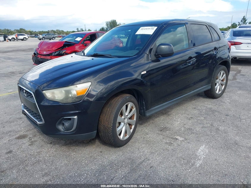 2015 Mitsubishi Outlander Sport Es, Звичайний знос, IAAI, VIN 4A4AP3AU7FE059344 — фото 2