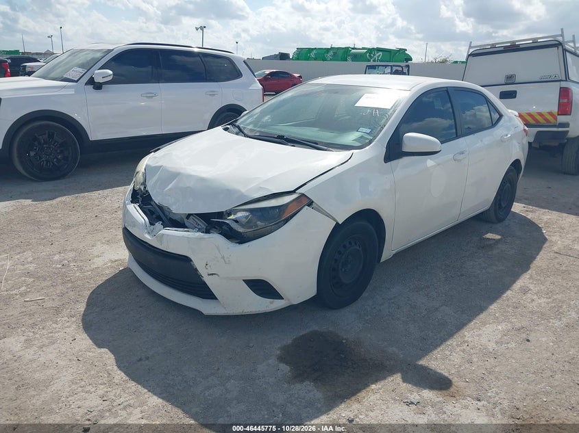 Vin: 5yfburhe9ep026028, lot: 46946151, toyota corolla l 20142