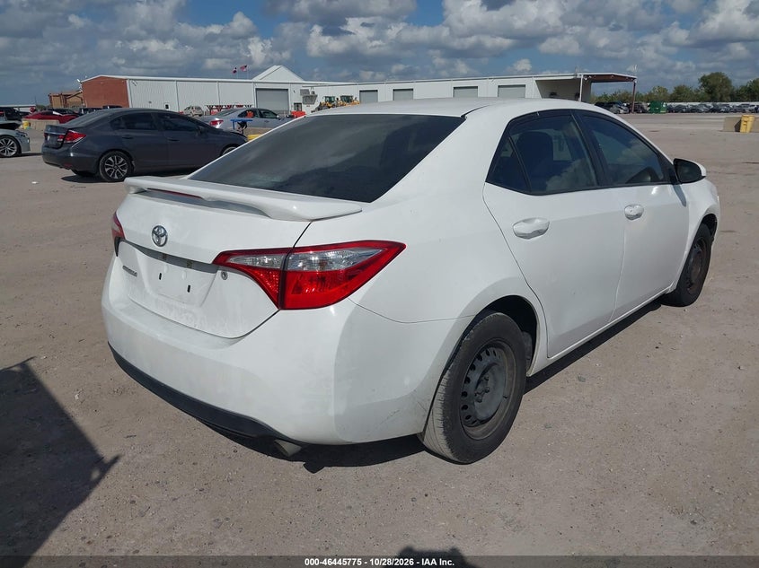 Vin: 5yfburhe9ep026028, lot: 46946151, toyota corolla l 20144