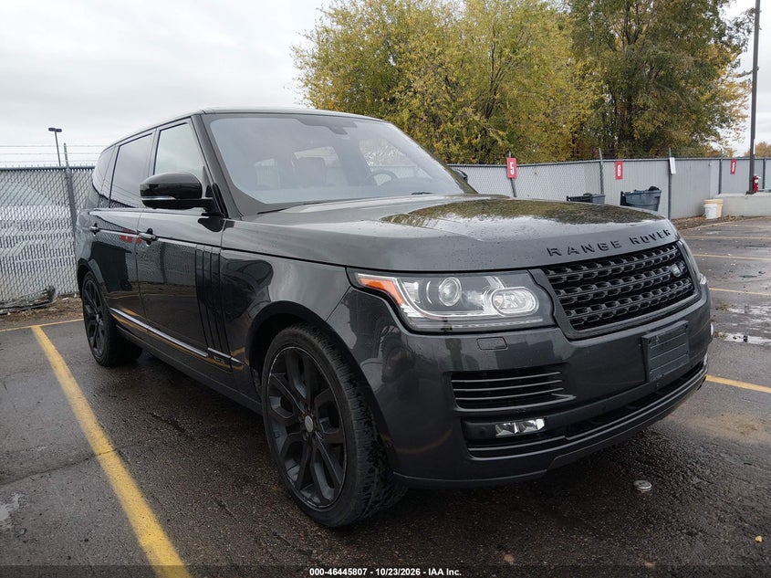 2016 Land Rover Range Rover 5.0l V8 Supercharged