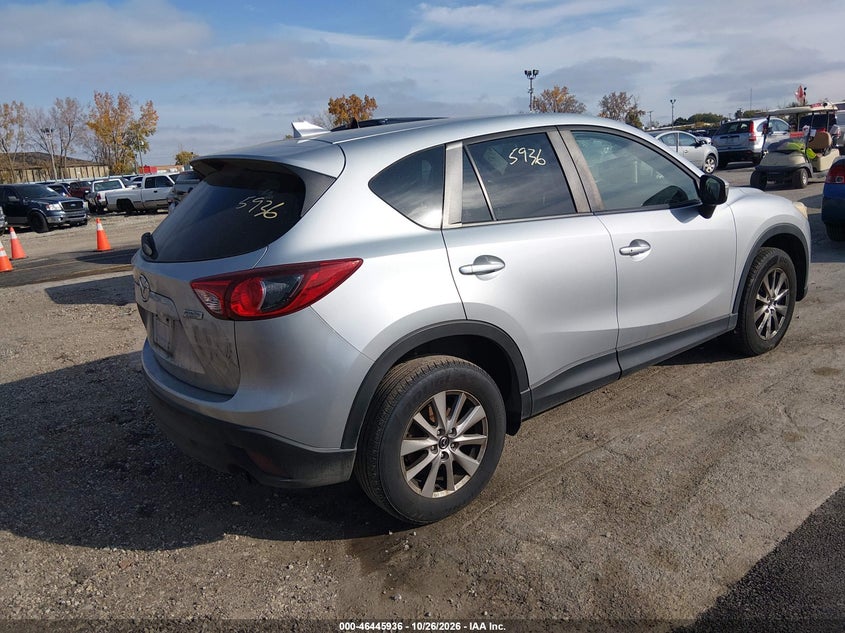 Vin: jm3ke4cy2g0603178, lot: 46946312, mazda cx-5 touring 20164