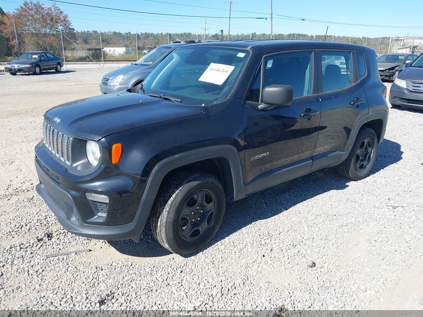 Vin: zacnjbab3kpj87159, lot: 46946745, jeep renegade sport 4x4 20192