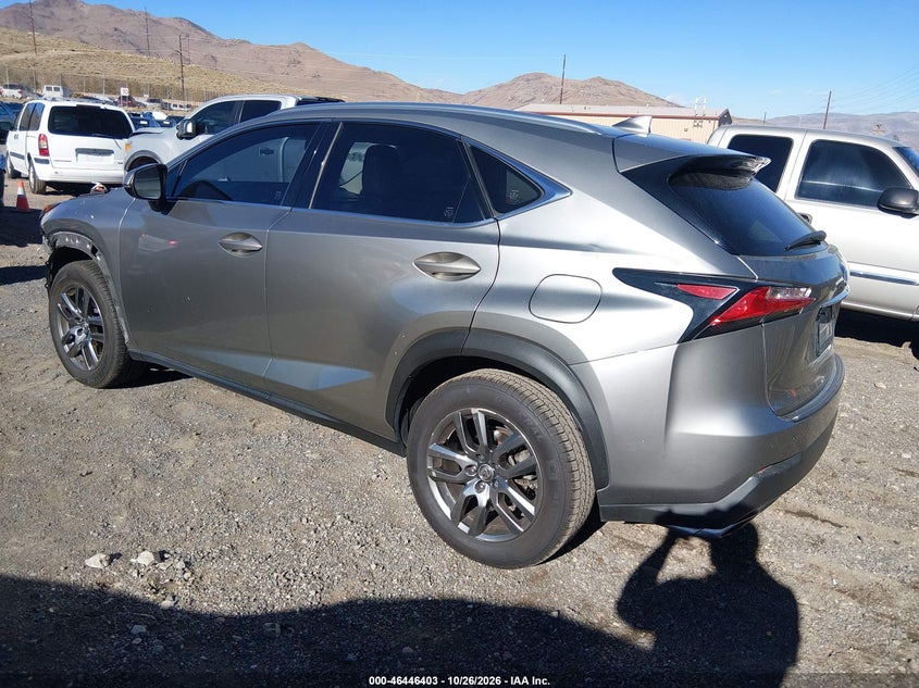 Vin: jtjbarbz1f2001447, lot: 46946779, lexus nx 200t 20153