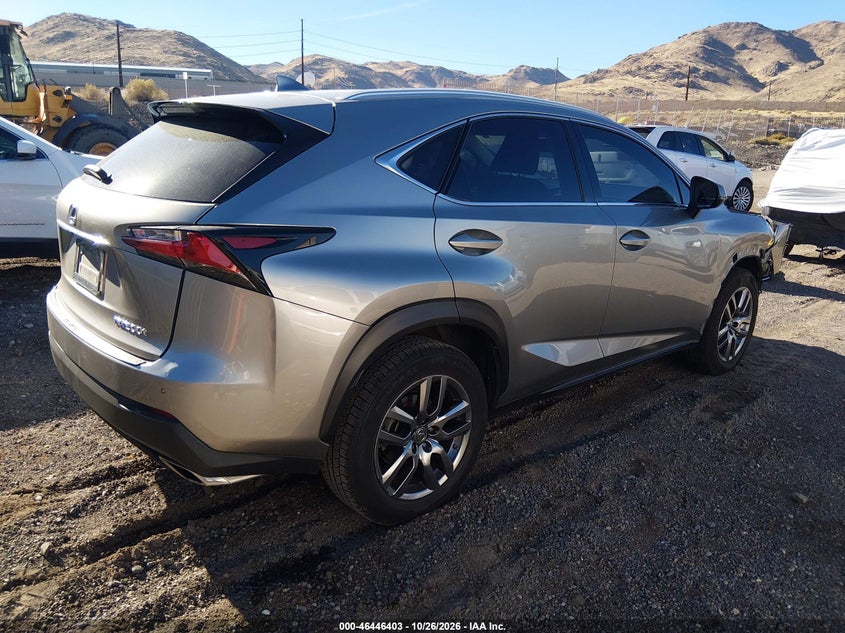 Vin: jtjbarbz1f2001447, lot: 46946779, lexus nx 200t 20154