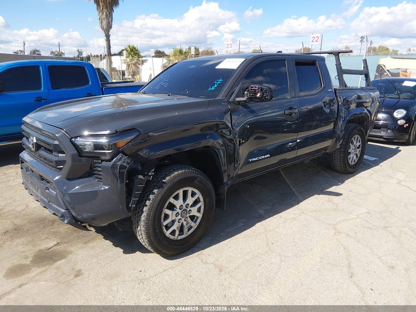 2024 Toyota Tacoma Sr5, Угон, IAAI, VIN 3TMKB5FN8RM008392 — фото 2