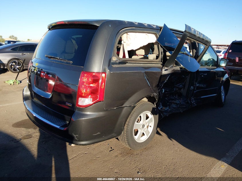 Vin: 2c4rdgcg0cr309944, lot: 46947043, dodge grand caravan sxt 20124