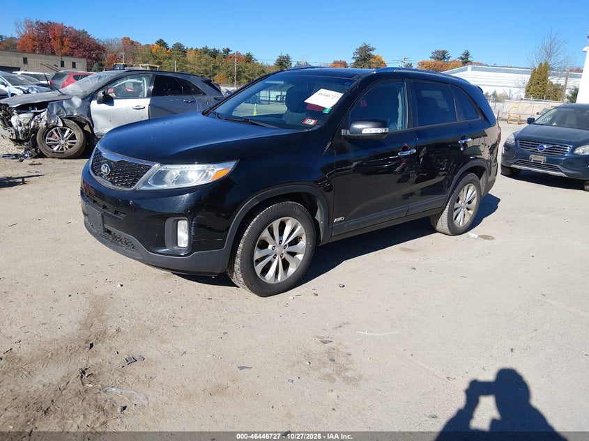 Vin: 5xykuda7xfg597614, lot: 46947103, kia sorento ex v6 20152