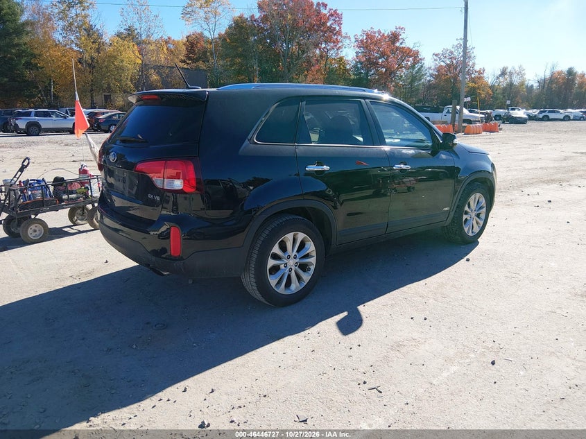 Vin: 5xykuda7xfg597614, lot: 46947103, kia sorento ex v6 20154