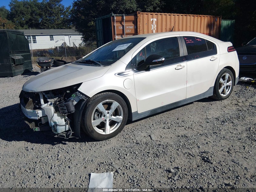 Vin: 1g1rd6e42du116379, lot: 46947111, chevrolet volt 20132