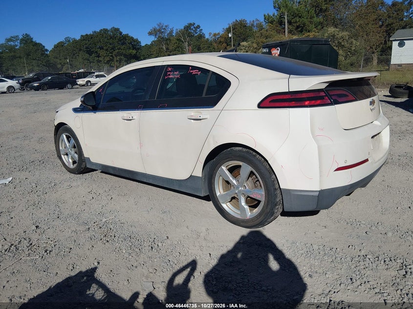 Vin: 1g1rd6e42du116379, lot: 46947111, chevrolet volt 20133