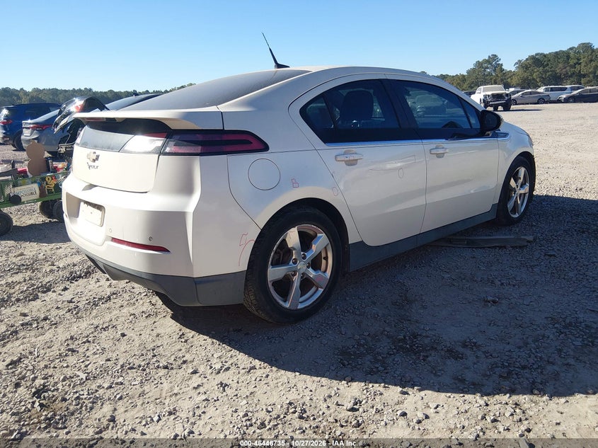 Vin: 1g1rd6e42du116379, lot: 46947111, chevrolet volt 20134