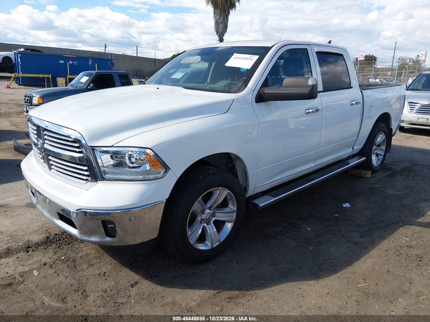 2018 Ram 1500 Lone Star 4X2 5'7 Box, Звичайний знос, IAAI, VIN 1C6RR6LM4JS229356 — фото 2
