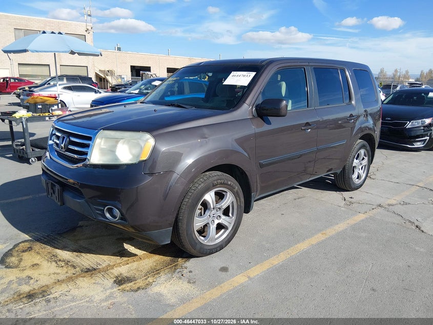 Vin: 5fnyf4h46db009017, lot: 46947409, honda pilot ex 20132
