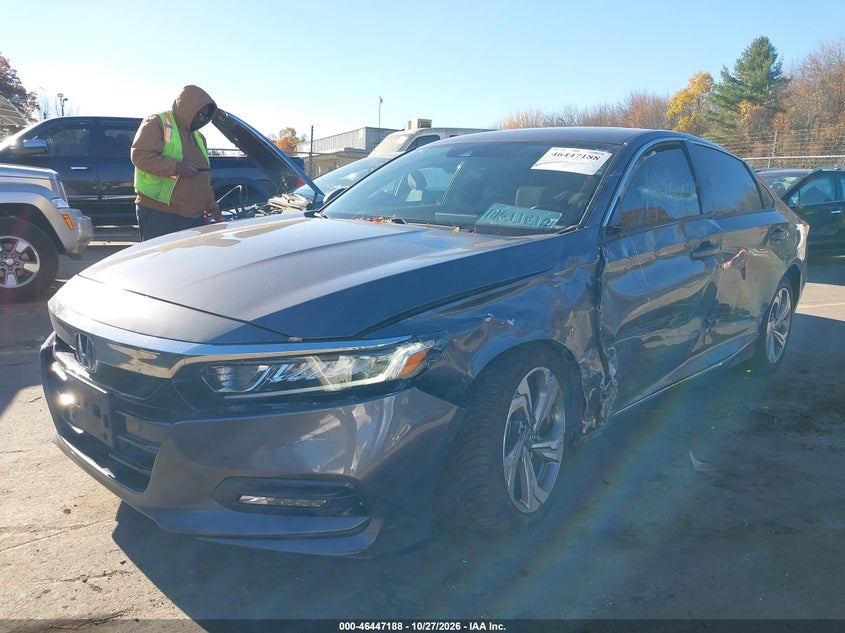 Vin: 1hgcv1f56ka041402, lot: 46947564, honda accord ex-l 20192
