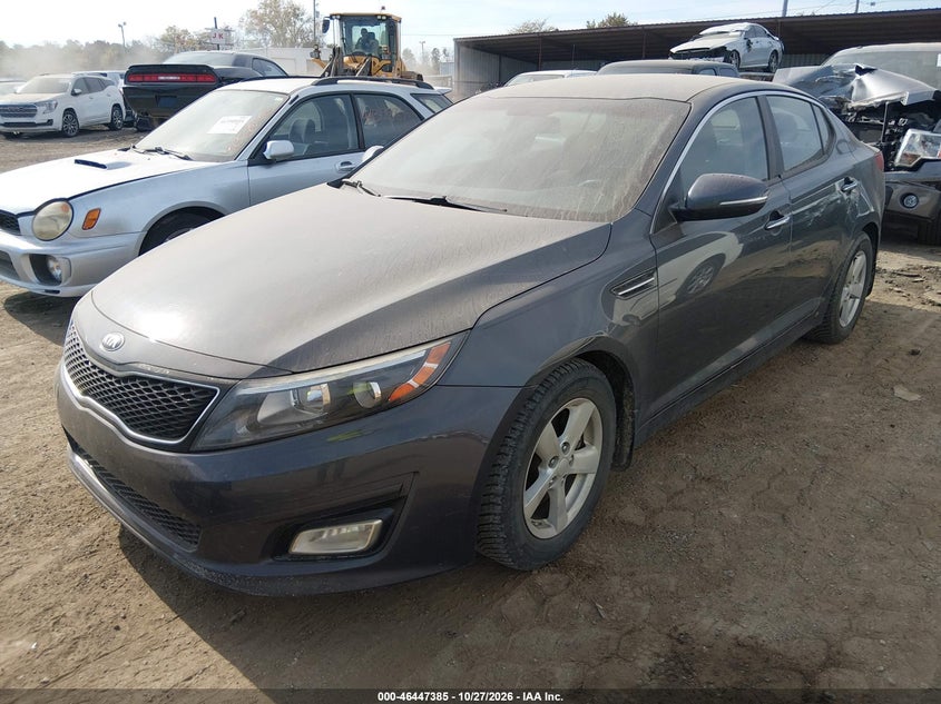 Vin: knagm4a71f5626901, lot: 46947761, kia optima lx 20152