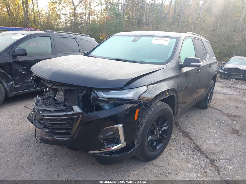 Vin: 1gnergkwxpj172120, lot: 46948012, chevrolet traverse fwd lt cloth 20232