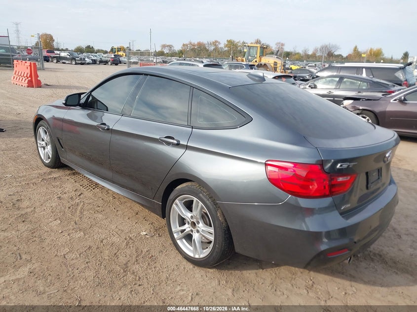 Vin: wba3x9c54gd869253, lot: 46948044, bmw 335i gran turismo xdrive 20163